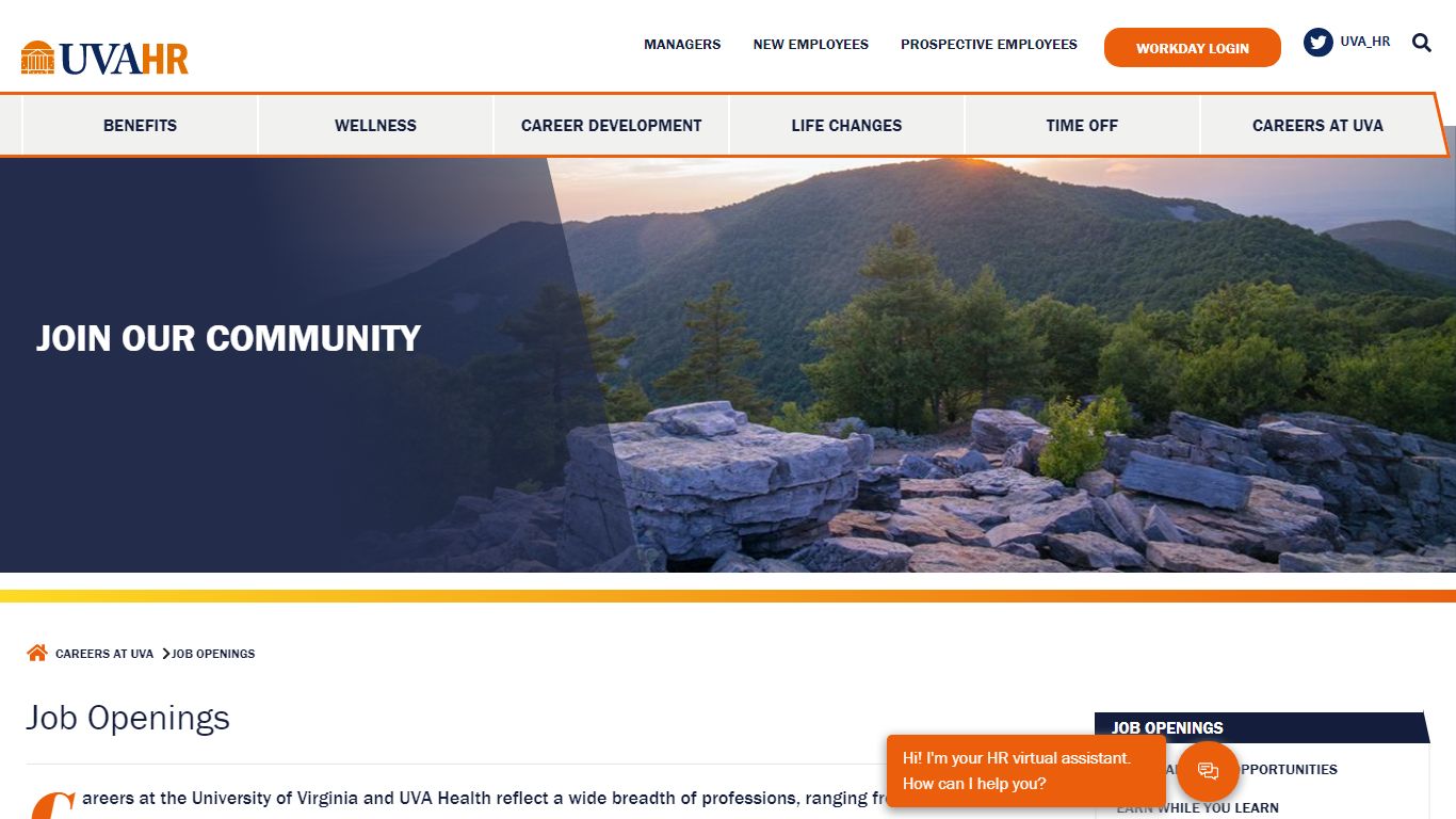 Job Openings | UVA HR
